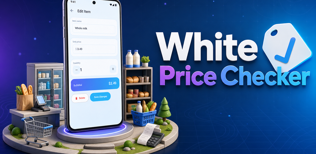 White Price Checker promotional artwork